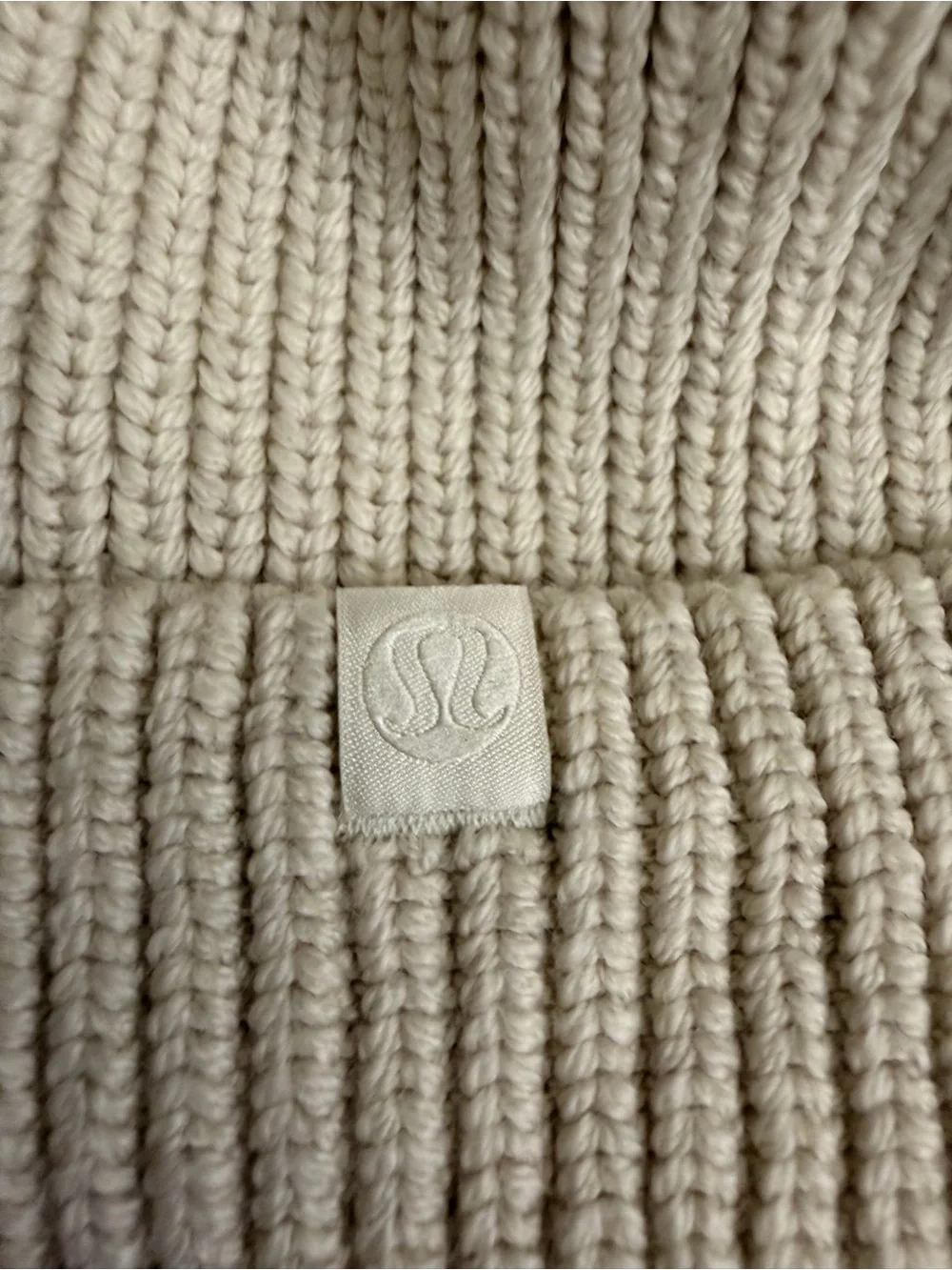 NWOT New Lululemon Hat Close-Fit Cotton-Blend Ribbed Knit Beanie